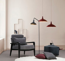 Atelier Del Sofa Apollo - Sillón orejero Gris